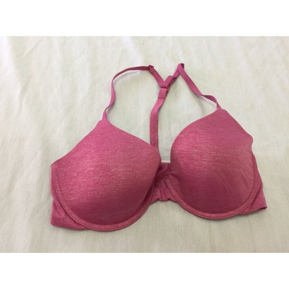 VICTORIA SECRET RACERBACK SEMI DEMI WOMENS UNDERWIRE BRA SIZE 32D